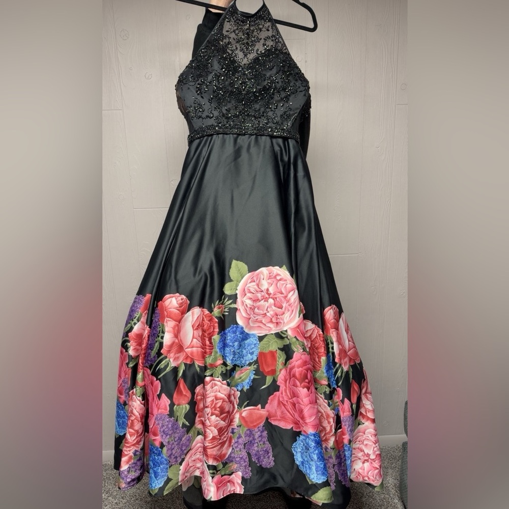 Mori Lee Black Prom Dress